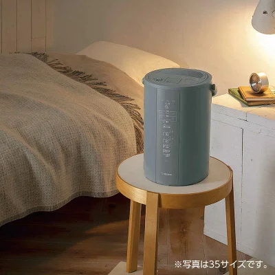 加湿器スチーム式 掃除が楽で衛生的！象印木造8畳鉄筋13畳！お手入れ簡単、清潔な蒸気スチーム式